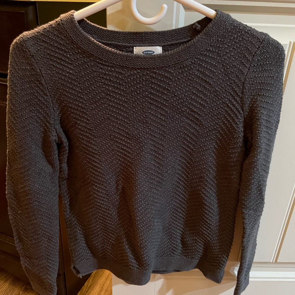Cropped Grey, Old Navy Sweater